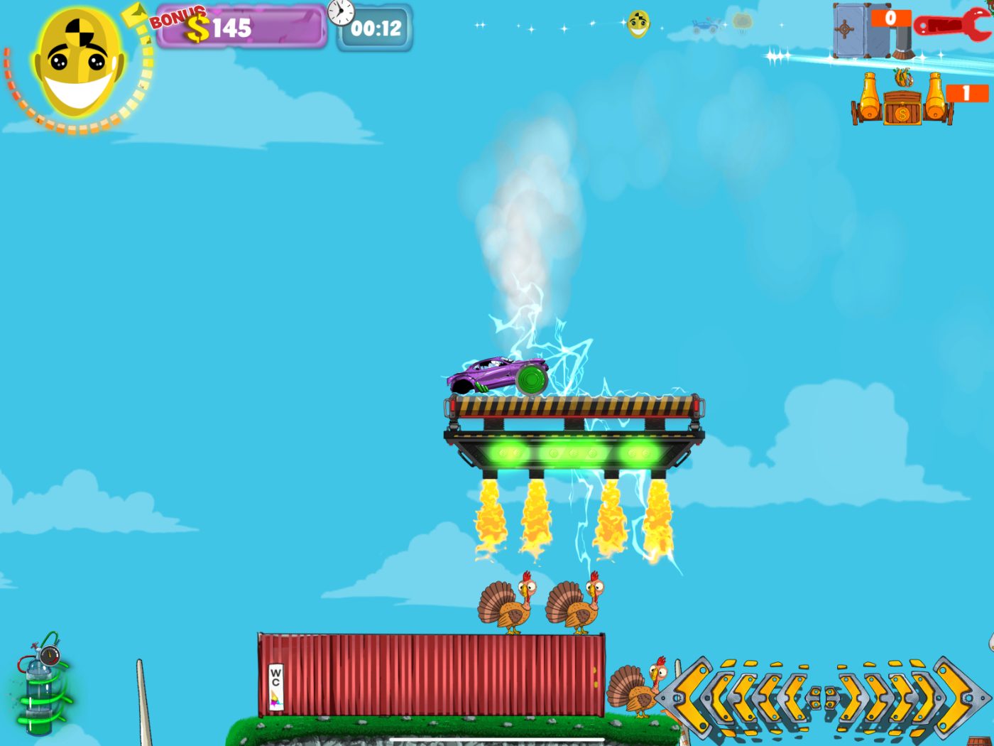 Crash Blast launch gameplay