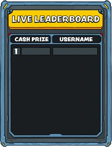 Live leaderboard panel