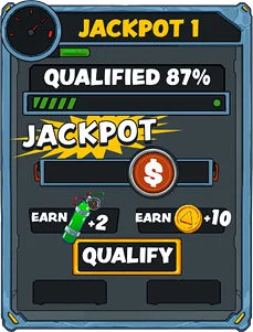 Jackpot qualify panel