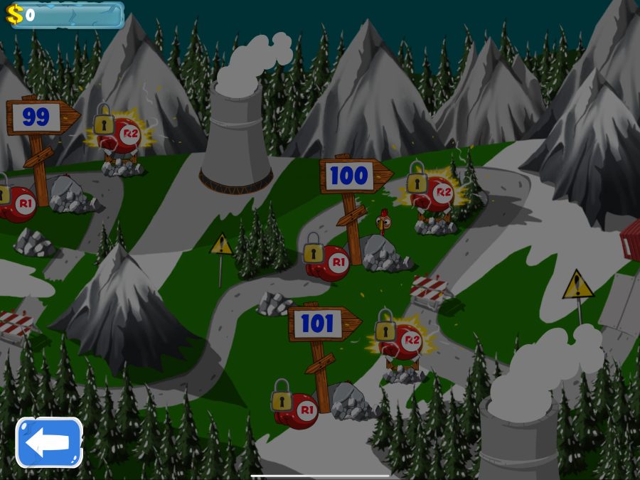 Snow forest levels
