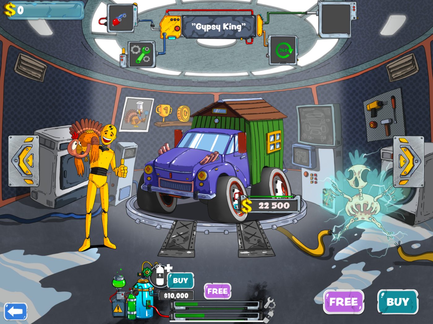 Vehicle tuning bay